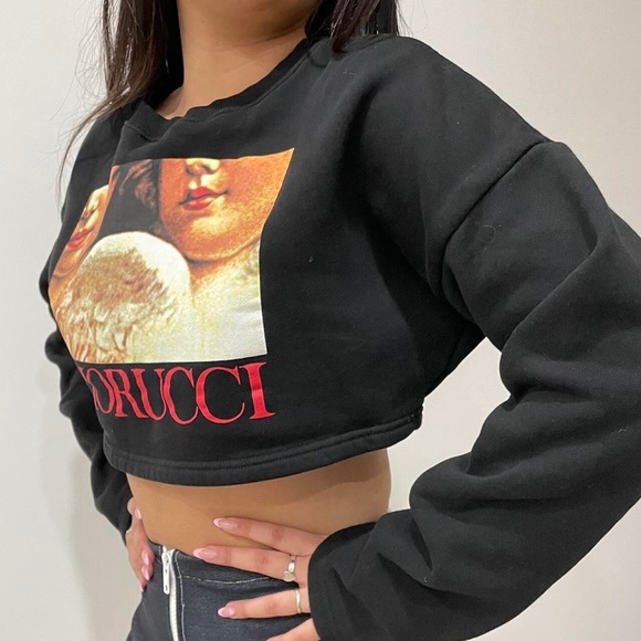 Fiorucci Angels crop long sleeves top - Picture 2 of 2